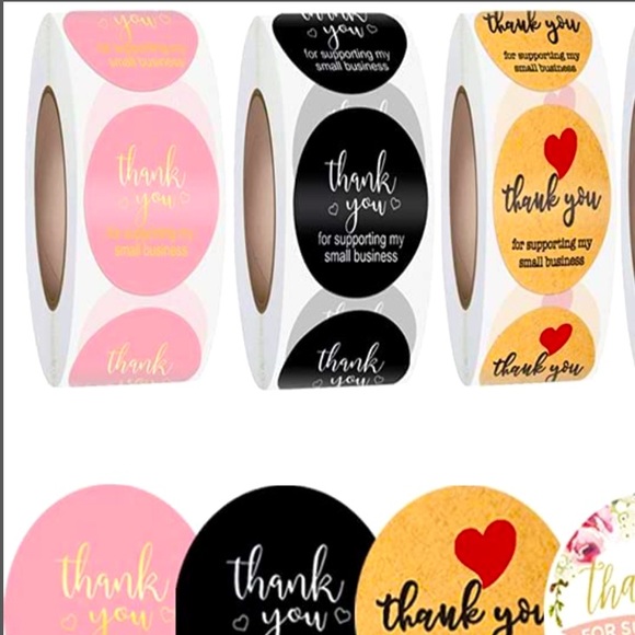 Other - 1500 PCs Thank You Stickers Small Business